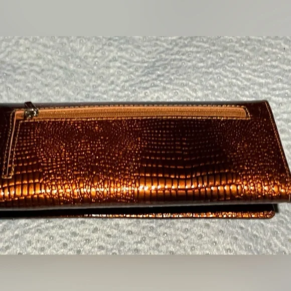 Copper leather henghuang wallet - Picture 3 of 7
